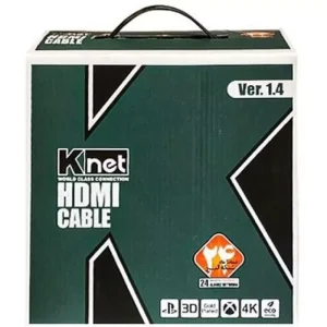کابل HDMI کی نت K-net HDMI V1.4 طول 10 متر